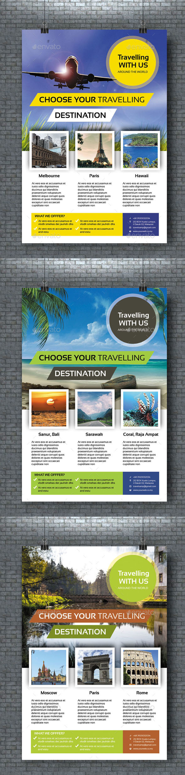 Travel Flyer - Holidays Events