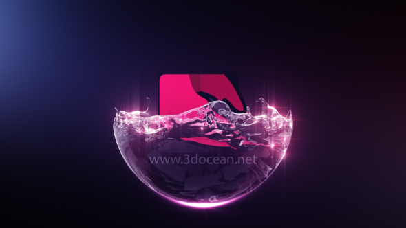Liquid Sphere Logo Reveal