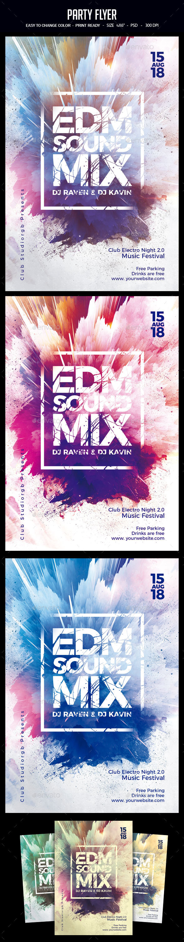 Party Flyer - Clubs & Parties Events