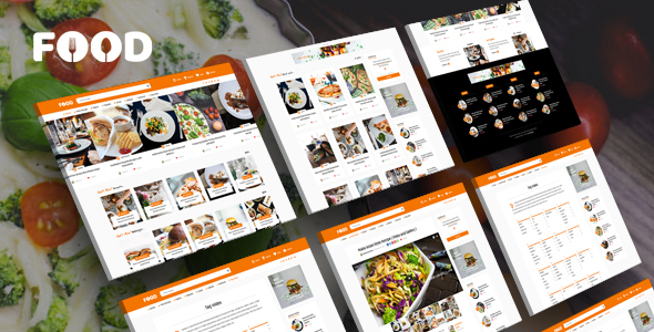 Tasty Food - Recipes & Food Blog WordPress Theme - Personal Blog / Magazine