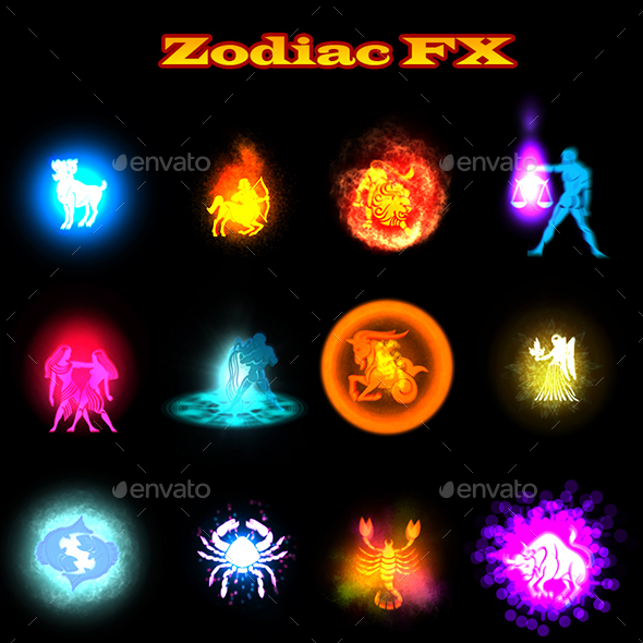 Zodiac FX - Sprites Game Assets
