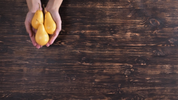 Invisible Person Arms with Pear alt