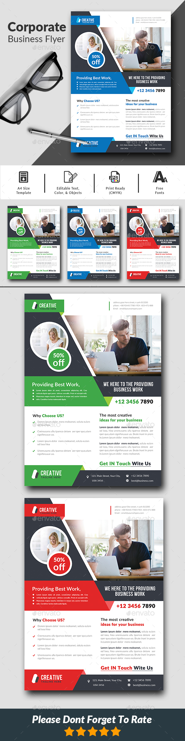 Corporate Business Flyer - Corporate Flyers