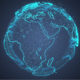 Earth Globe Hologram - VideoHive Item for Sale
