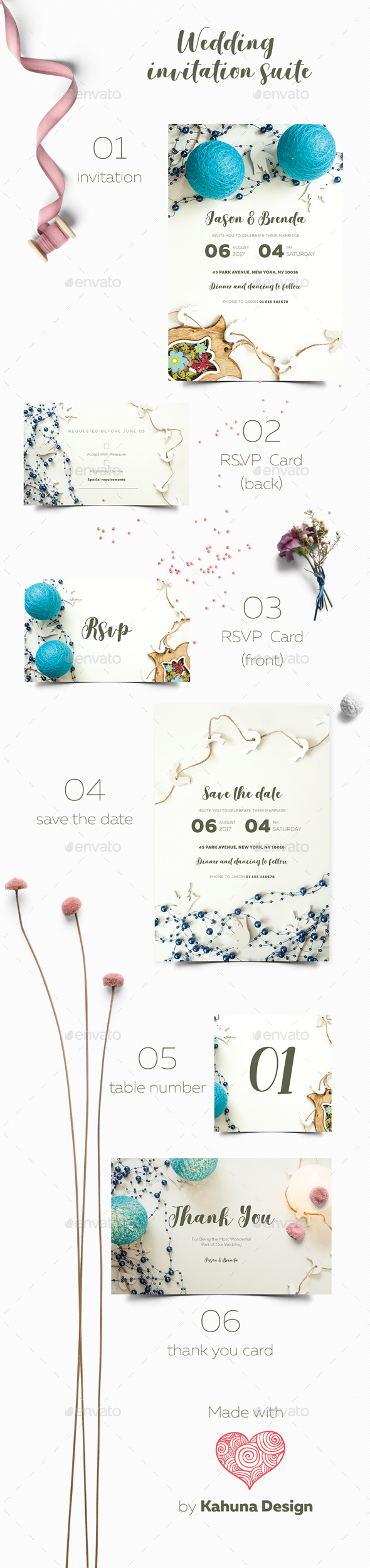 Wedding Invitation Suite