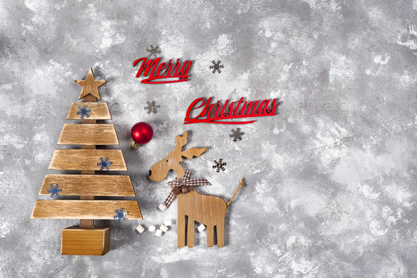 New year or Christmas background. - Stock Photo - Images
