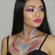 Fashion Makeup Woman with Colorful Makeup and Body Art - VideoHive Item for Sale
