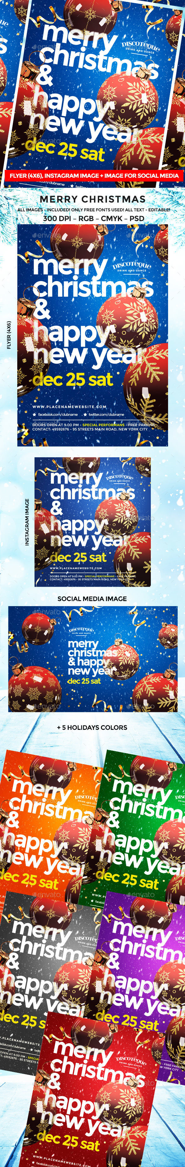 Christmas Flyer - Events Flyers