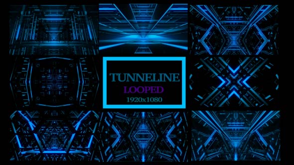 Tunneline background VJ Pack alt