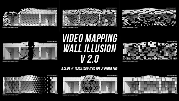 Video Mapping Wall Pack V 2.0