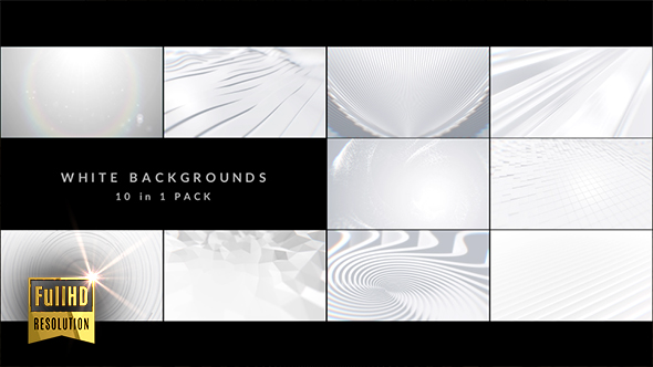 Light Elegant Backgrounds (10-Pack)