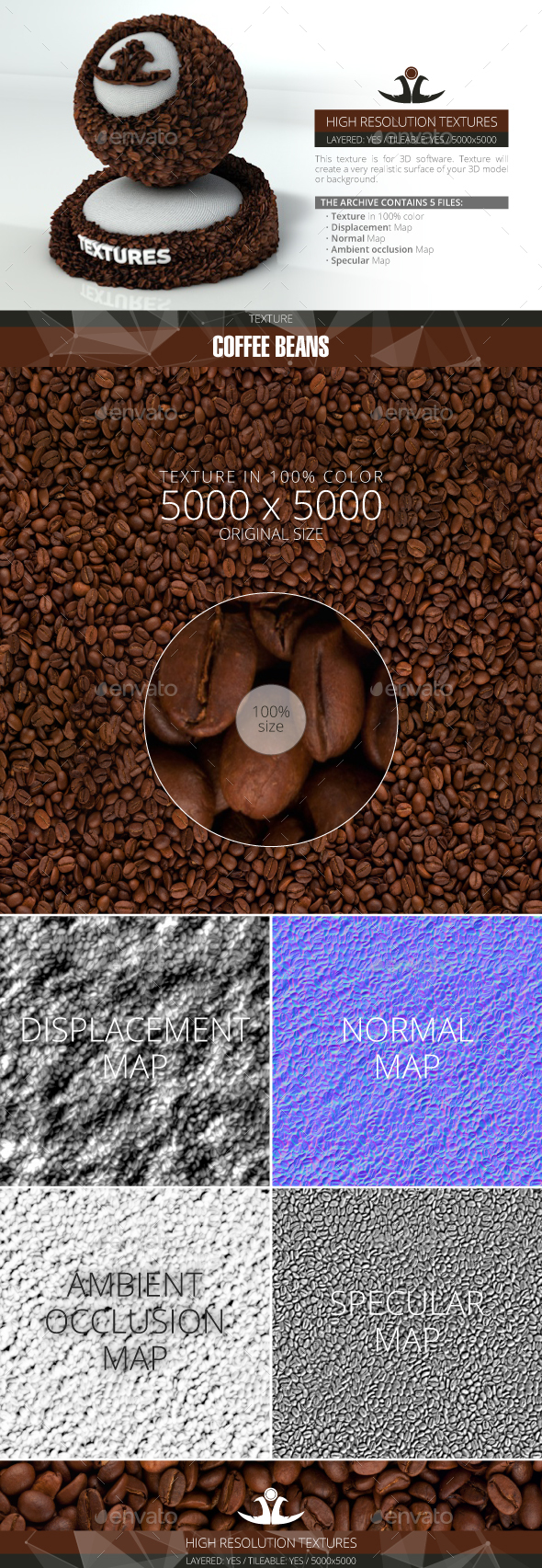 Coffee beans - 3Docean 20870200
