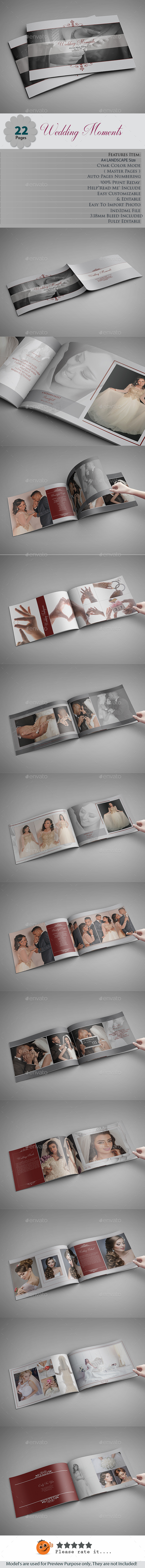 Wedding Moments Photo Albums - Photo Albums Print Templates