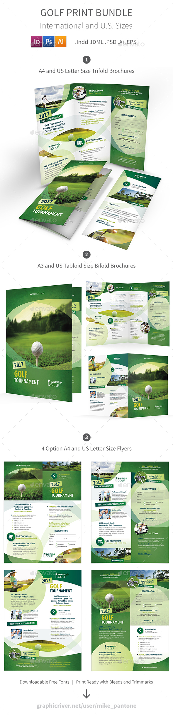 GraphicRiver Golf Print Bundle 7 20870514 GraphicRiver Golf Print Bundle 7 20870514