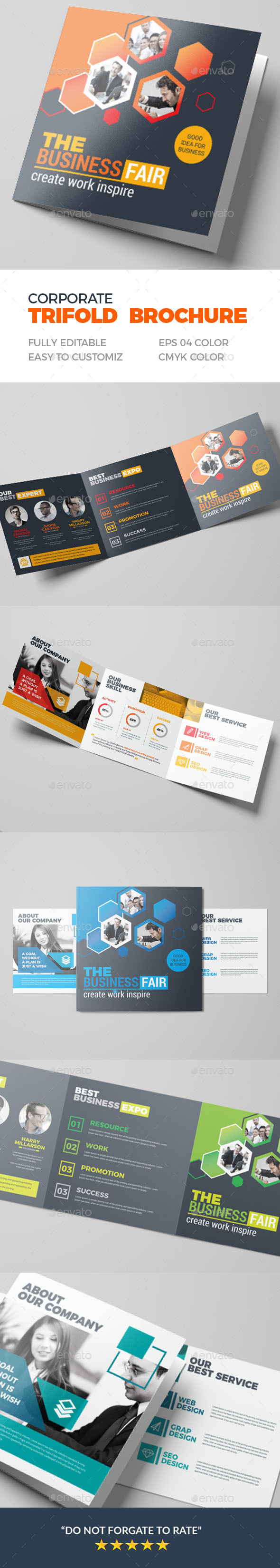 GraphicRiver Square Trifold Brochure 20872557 GraphicRiver Square Trifold Brochure 20872557