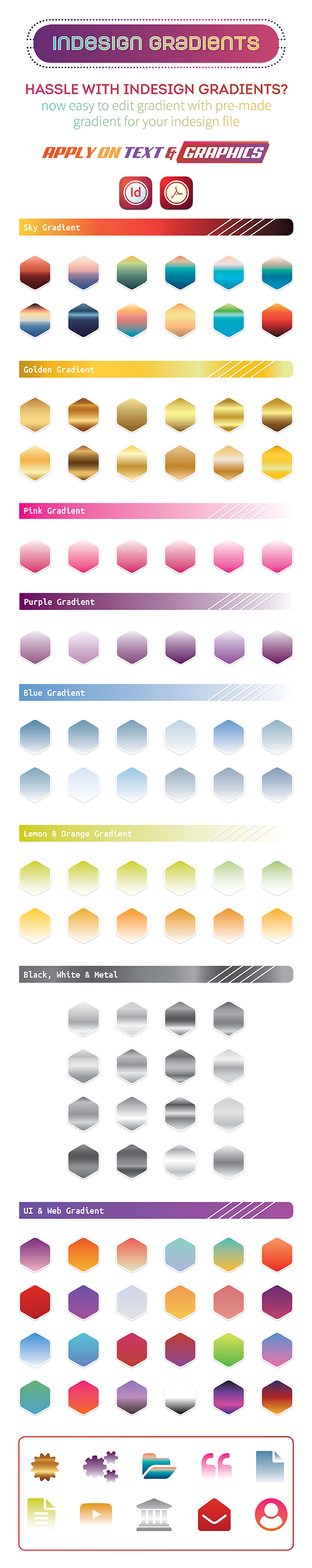 GraphicRiver InDesign Gradient File 20872869 GraphicRiver InDesign Gradient File 20872869