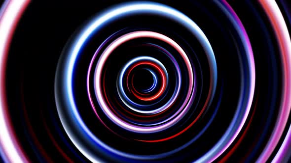Abstract Gradient Luminous Swirling Glowing Tech Background