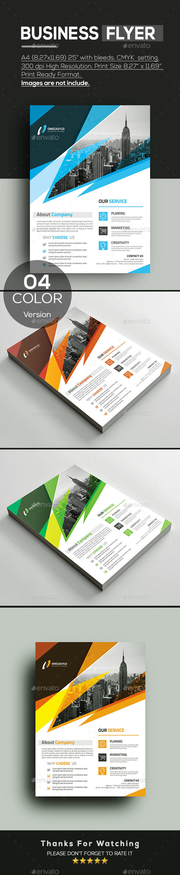 GraphicRiver Business Flyer 20873647
