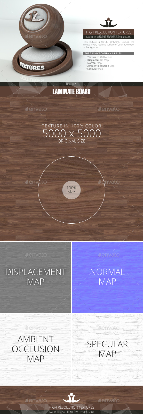 Laminate Board 63 - 3Docean 20873804