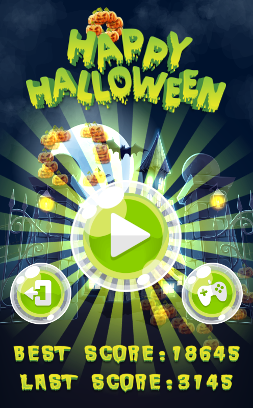 Happy Halloween Match3 - HTML5 Game + Android (Construct 3 | Construct ...