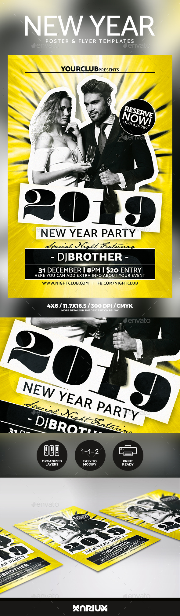 New Year Party Flyer & Poster