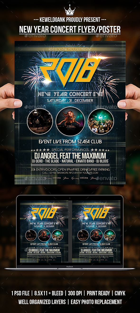 New Year Concert Flyer / Poster