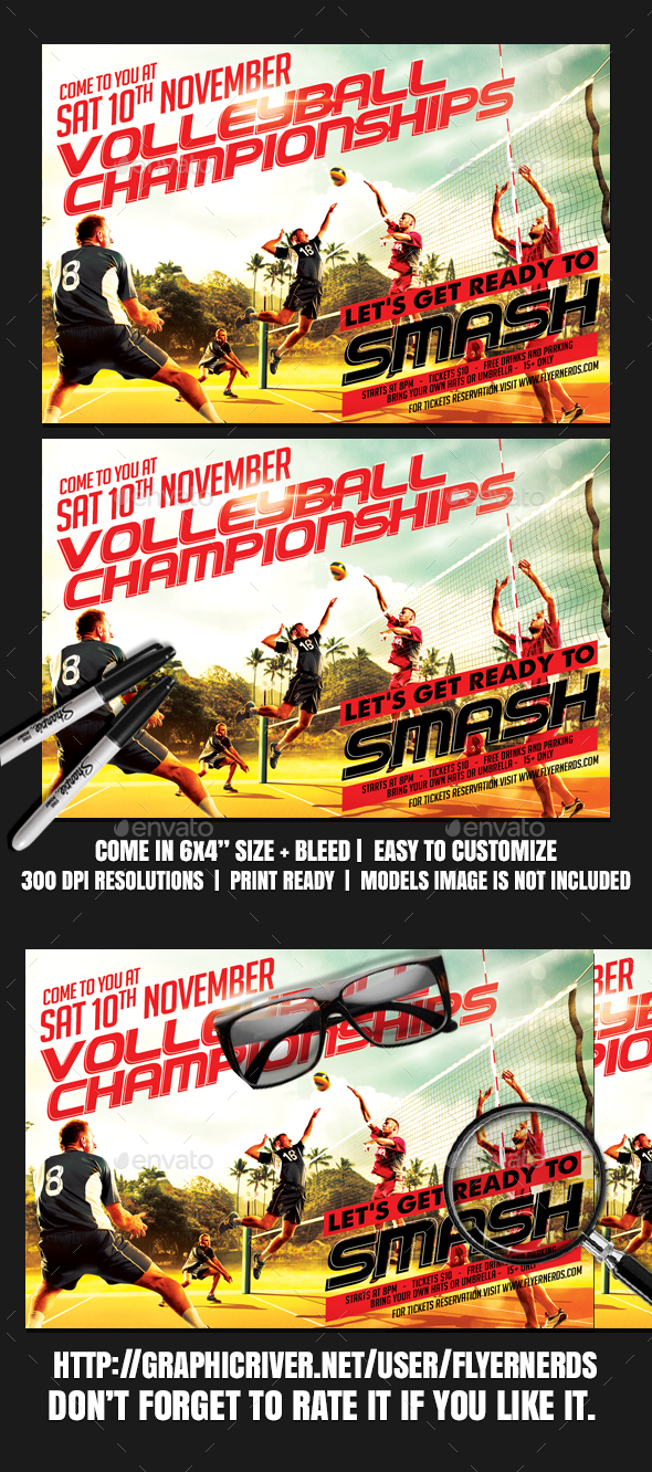 Volleyball Championships Sports Flyer - Sports Events