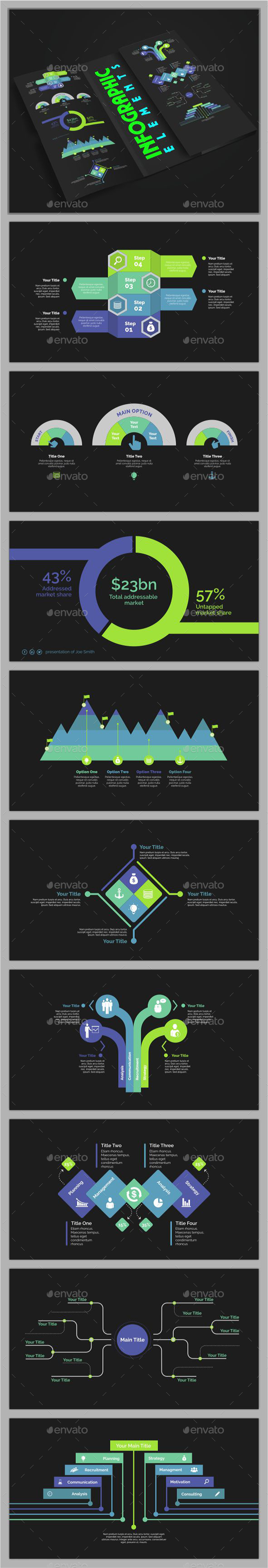 Modern Infographic Element