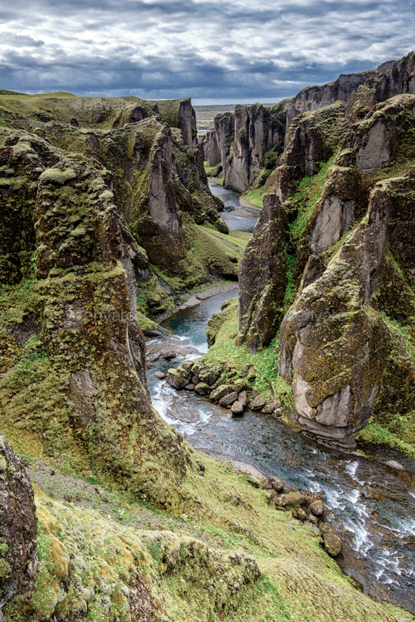 Fjaorargljufur Canyon,Iceland Stock Photo by lensandshutter | PhotoDune