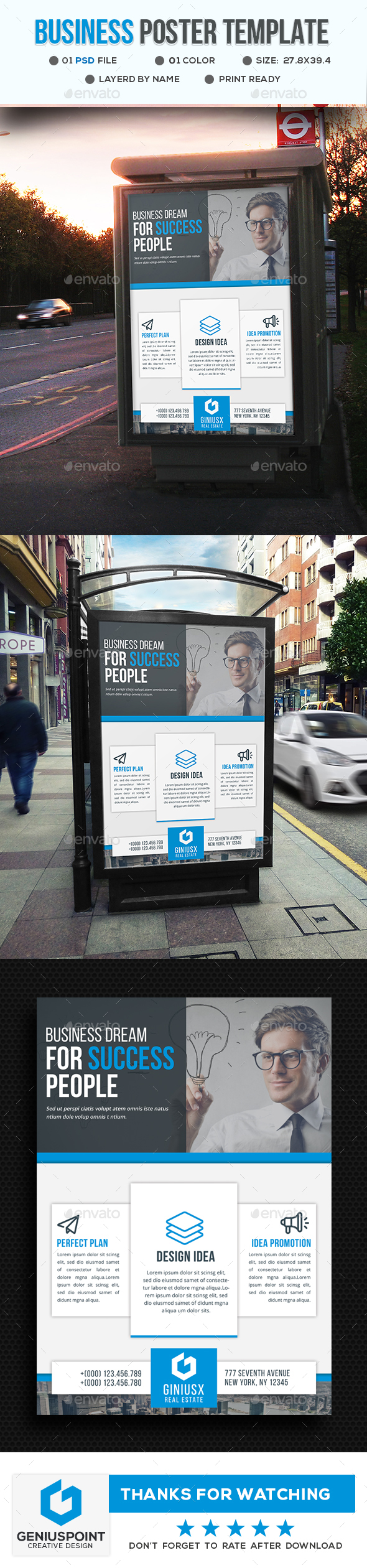 Corporate Poster Template