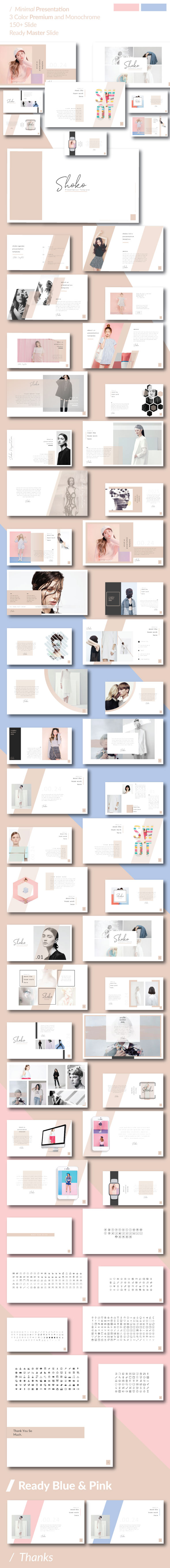 Shoko Minimal Google Slide Template - Google Slides Presentation Templates