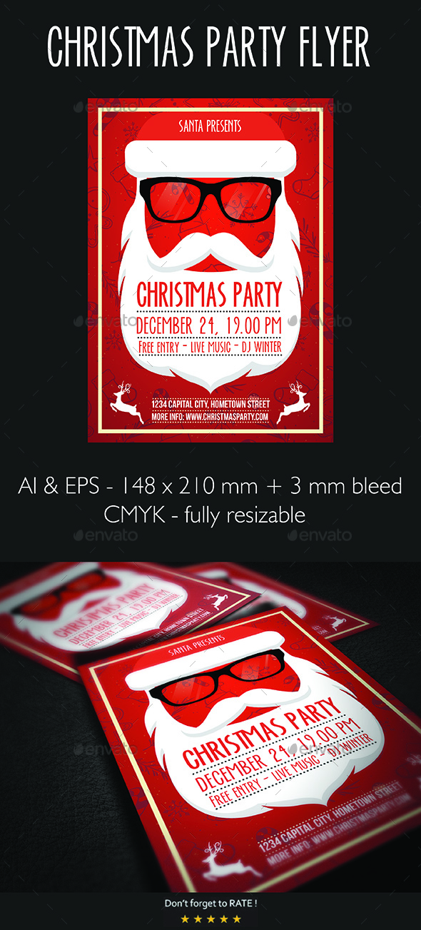Christmas Flyer - Christmas Greeting Cards