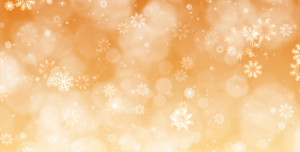 Christmas Background with Snowflakes and Sparkles