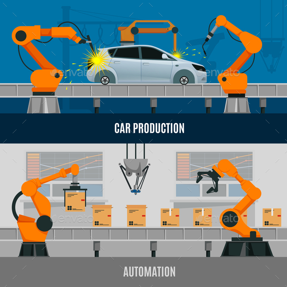 Automation Banners Set