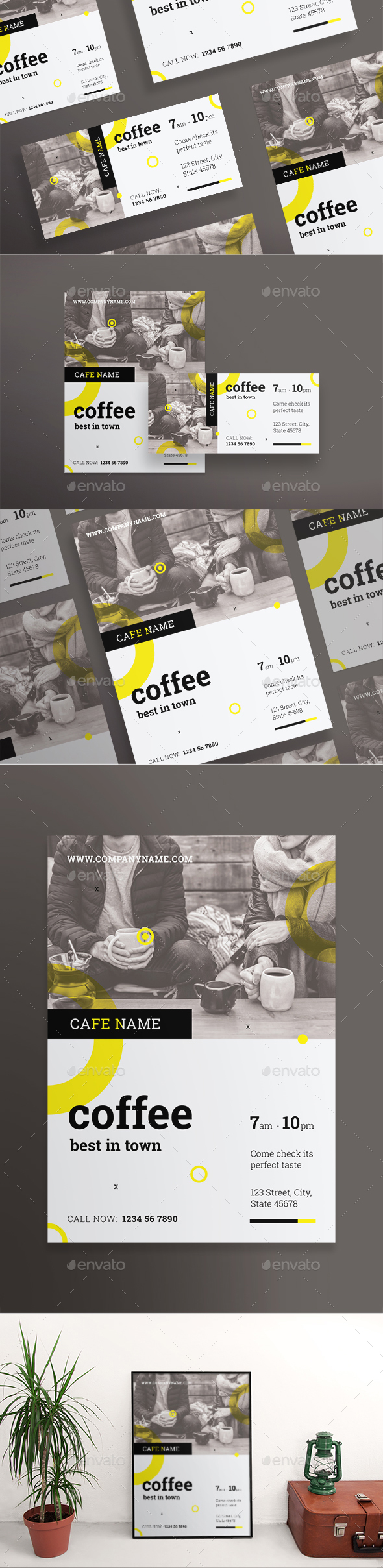 Coffee Shop Flyers - Restaurant Flyers