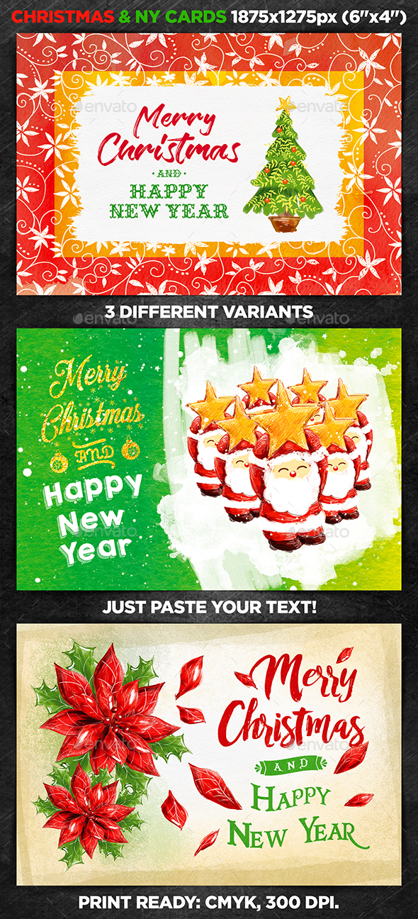 Christmas & New Year Cards vol.1 - Christmas Greeting Cards