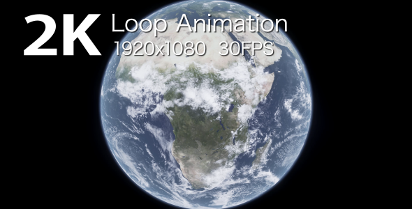 Planet Earth Loop Animation 1 alt
