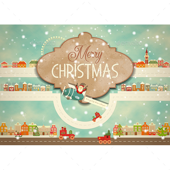 Merry Christmas Greeting Card