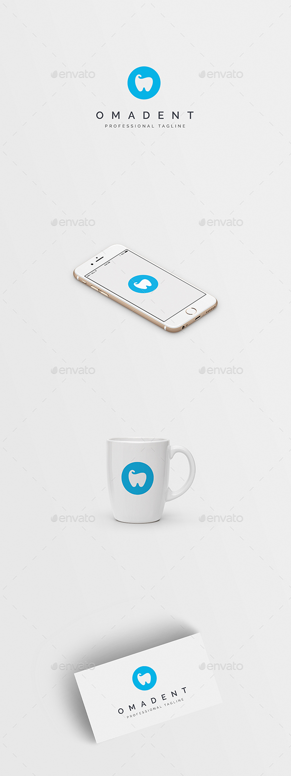 GraphicRiver Omadent Dental Logo 20872332 GraphicRiver Omadent Dental Logo 20872332
