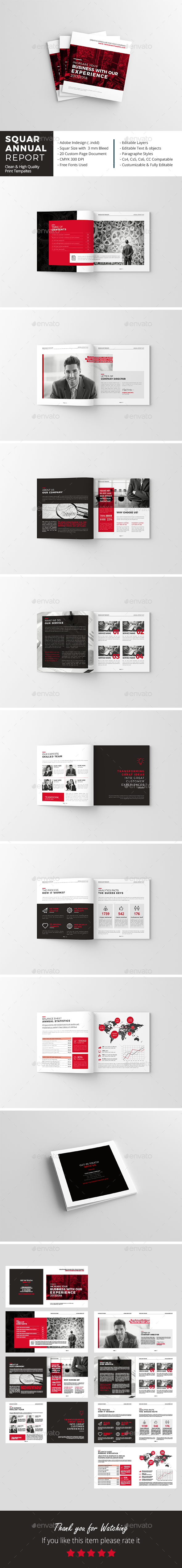 Squar Annual Report 16 Pages - Corporate Brochures