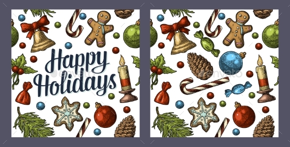 GraphicRiver Seamless Pattern for Happy Holidays 20881806 GraphicRiver Seamless Pattern for Happy Holidays 20881806