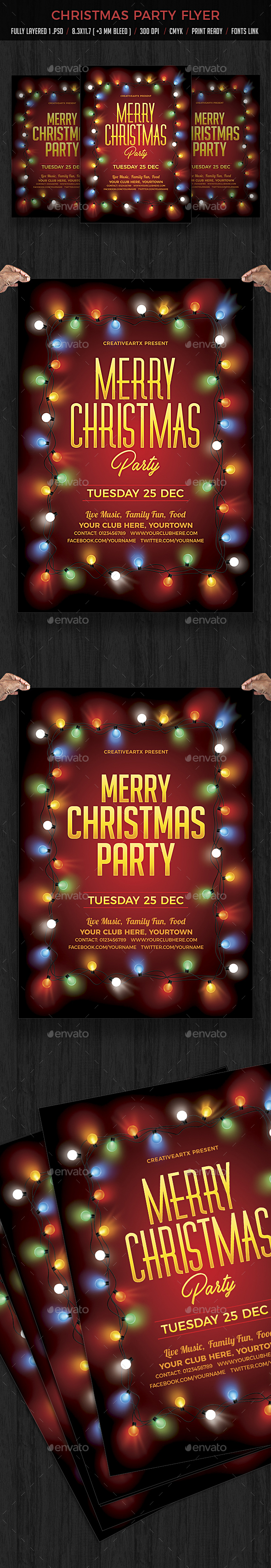Christmas Flyer - Events Flyers
