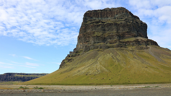 Table Mountain Lomagnupur, Southern Iceland.