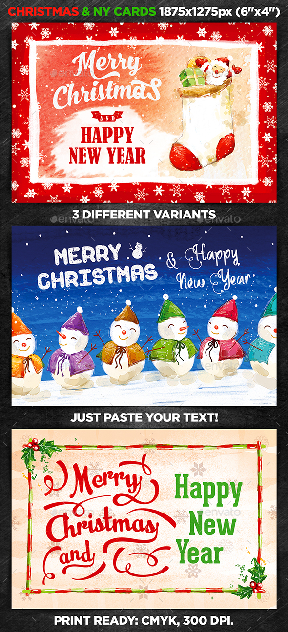 Christmas & New Year Cards vol.2 - Christmas Greeting Cards