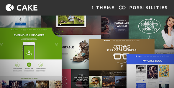 Cake - Responsive Multi-Purpose WordPress Theme - Business Corporate