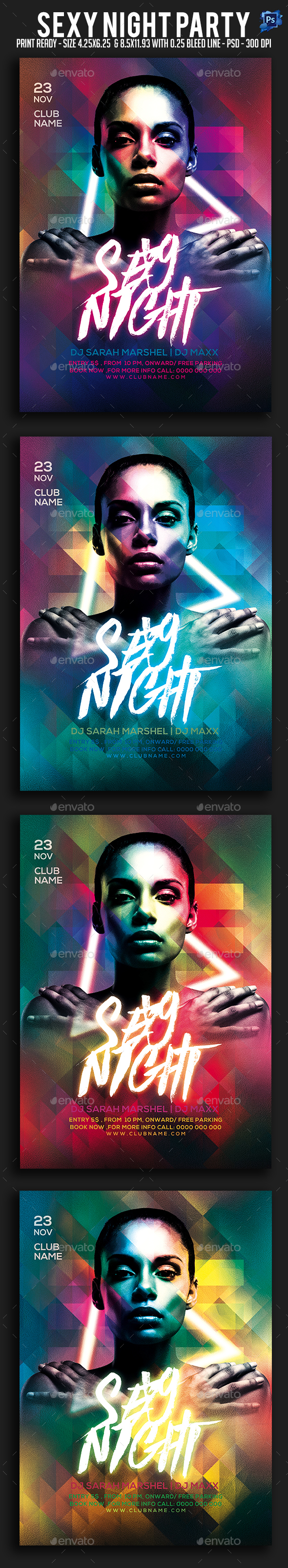 Sexy Night Party Flyer