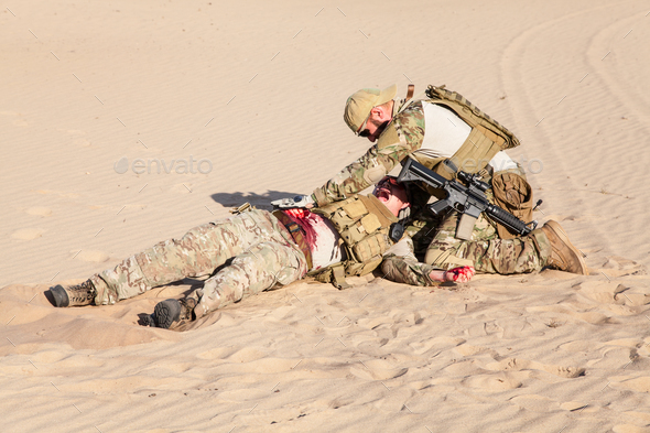 Battlefield medicine in the desert