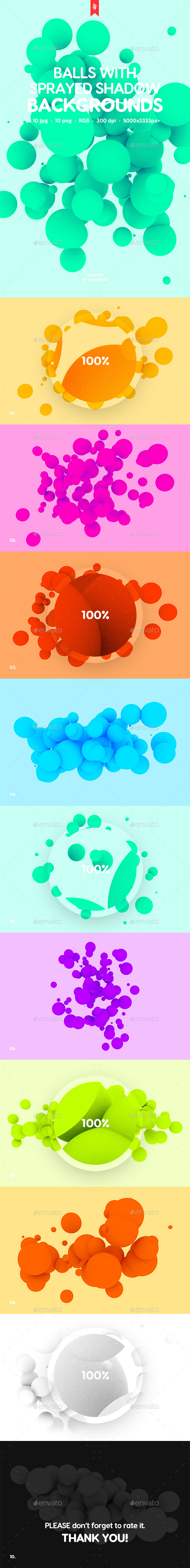GraphicRiver Irregular Balls with Sprayed Shadow Backgrounds 20886462 GraphicRiver Irregular Balls with Sprayed Shadow Backgrounds 20886462