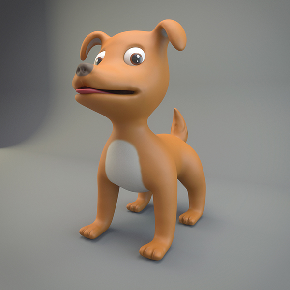 Cartoon Dog - 3Docean 20887320