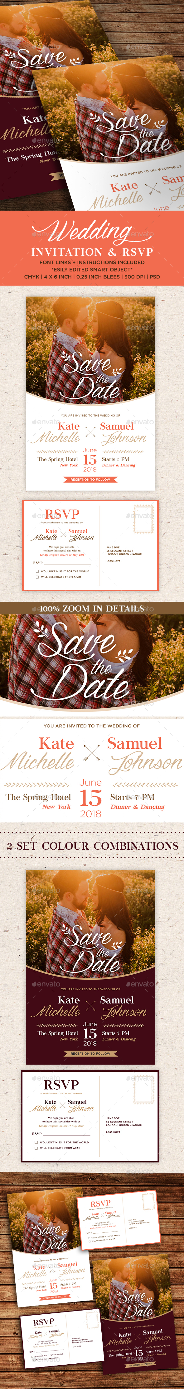 GraphicRiver Wedding Invitation Template 20855777 GraphicRiver Wedding Invitation Template 20855777